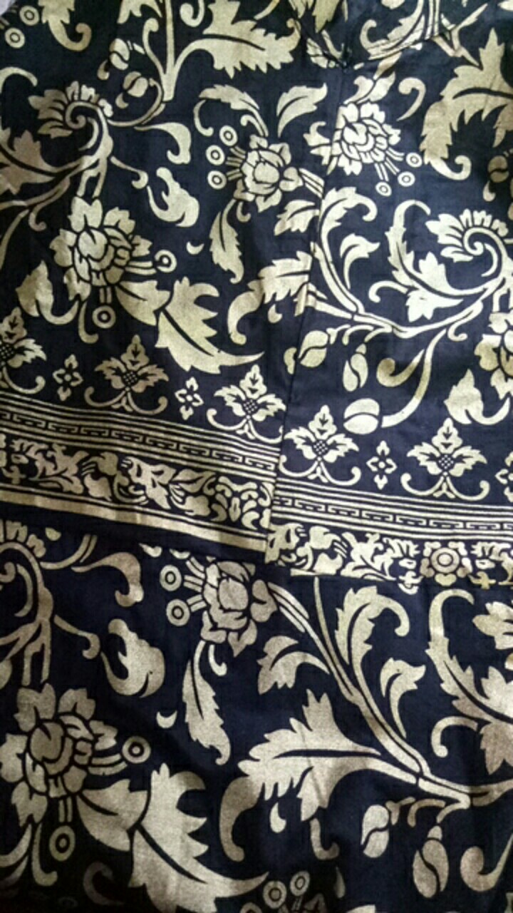 Batik Couple Keluarga Sania Ruffle Ori Ndoro Jowi Dnt Motif Prada Bakung