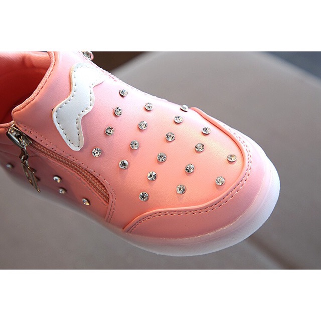 (Kiddiwear) Sepatu anak led / Sepatu Anak Casual Import Usia 1-8 Tahun MBK21