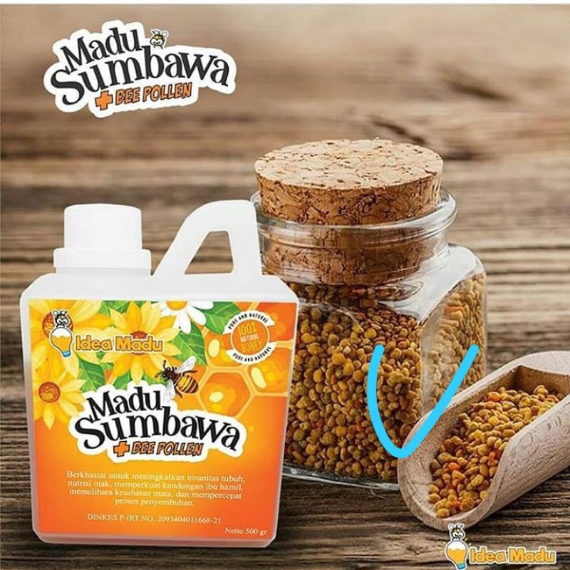 

madu Sumbawa plus bee pollen idea madu