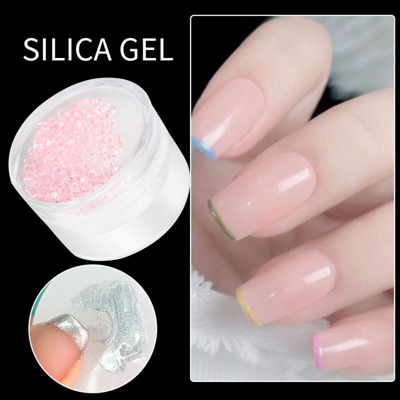 1pc Stempel Kuku Diy Bahan Silikon Untuk Nail Art