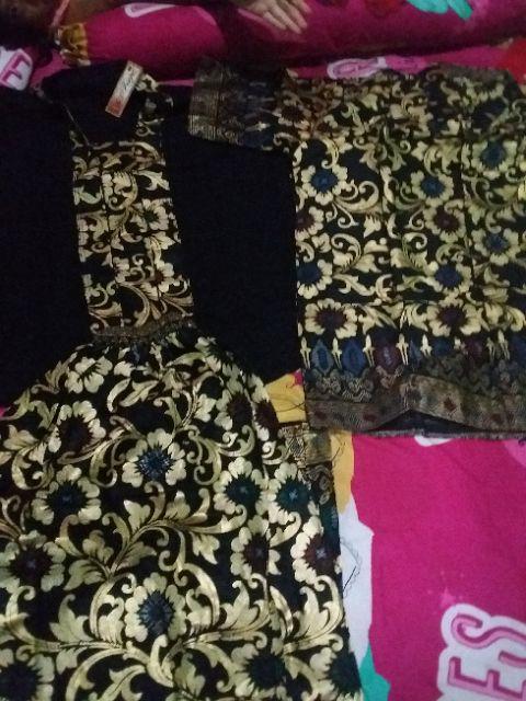 Maura Couple - Sania Ruffle Batik Couple Ori Ndoro Jowi Garansi Termurah Shopee - Couple Danilla