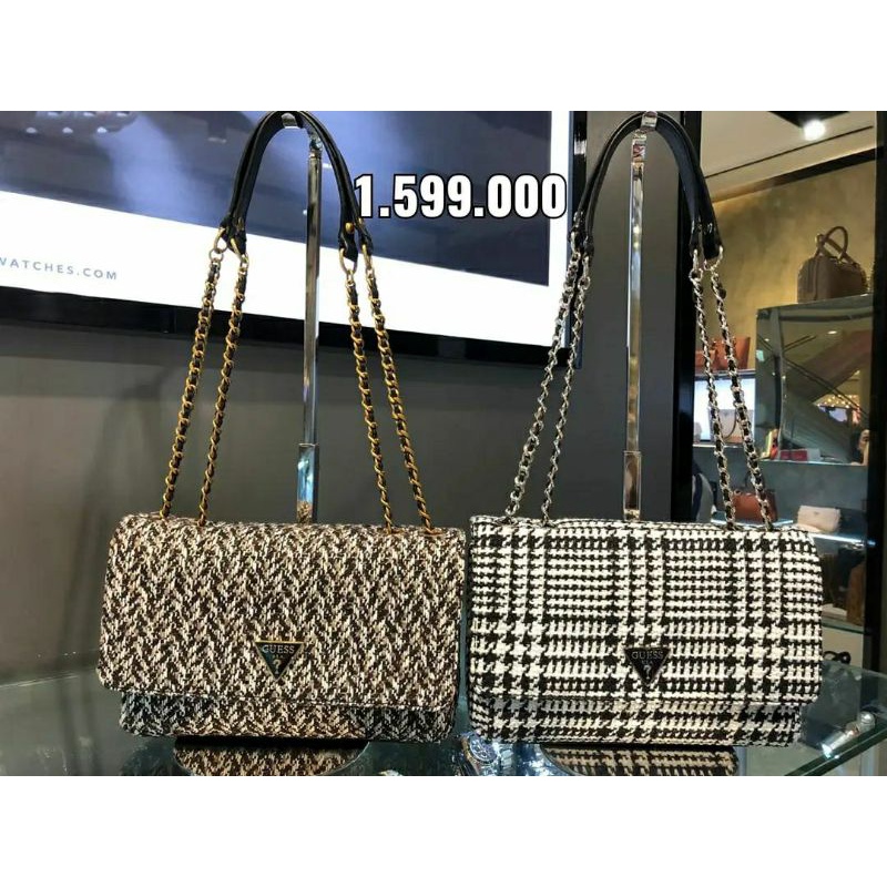 TAS GUESS ORIGINAL CESSILY TWEED NEW ARRIVAL