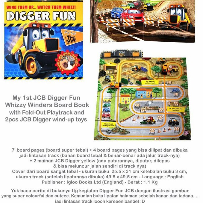 buku impor my first JCB digger