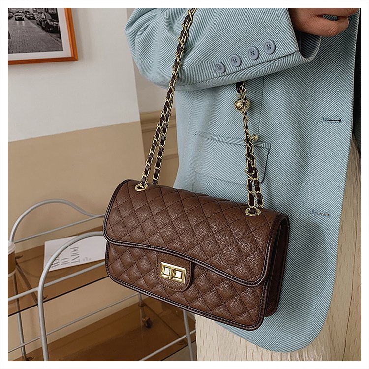 BJ61216 - BLACK/COFFEE/KHAKI - TAS BAHU SHOULDERBAG SLEMPANG TALI RANTAI CLUTCH PESTA WANITA FASHION IMPORT MODIS ELEGAN TERMURAH TERLARIS TERBARU BAGSTORE JAKARTA TAS BATAM ZC1216