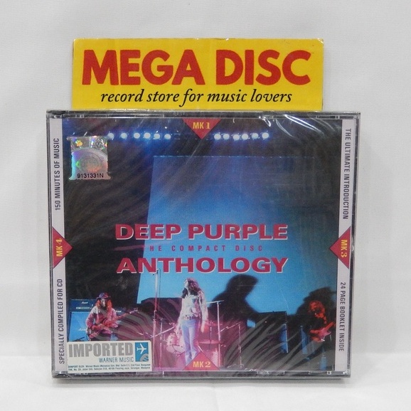 CD Deep Purple ‎– The Deep Purple Anthology Audio Music 2CD