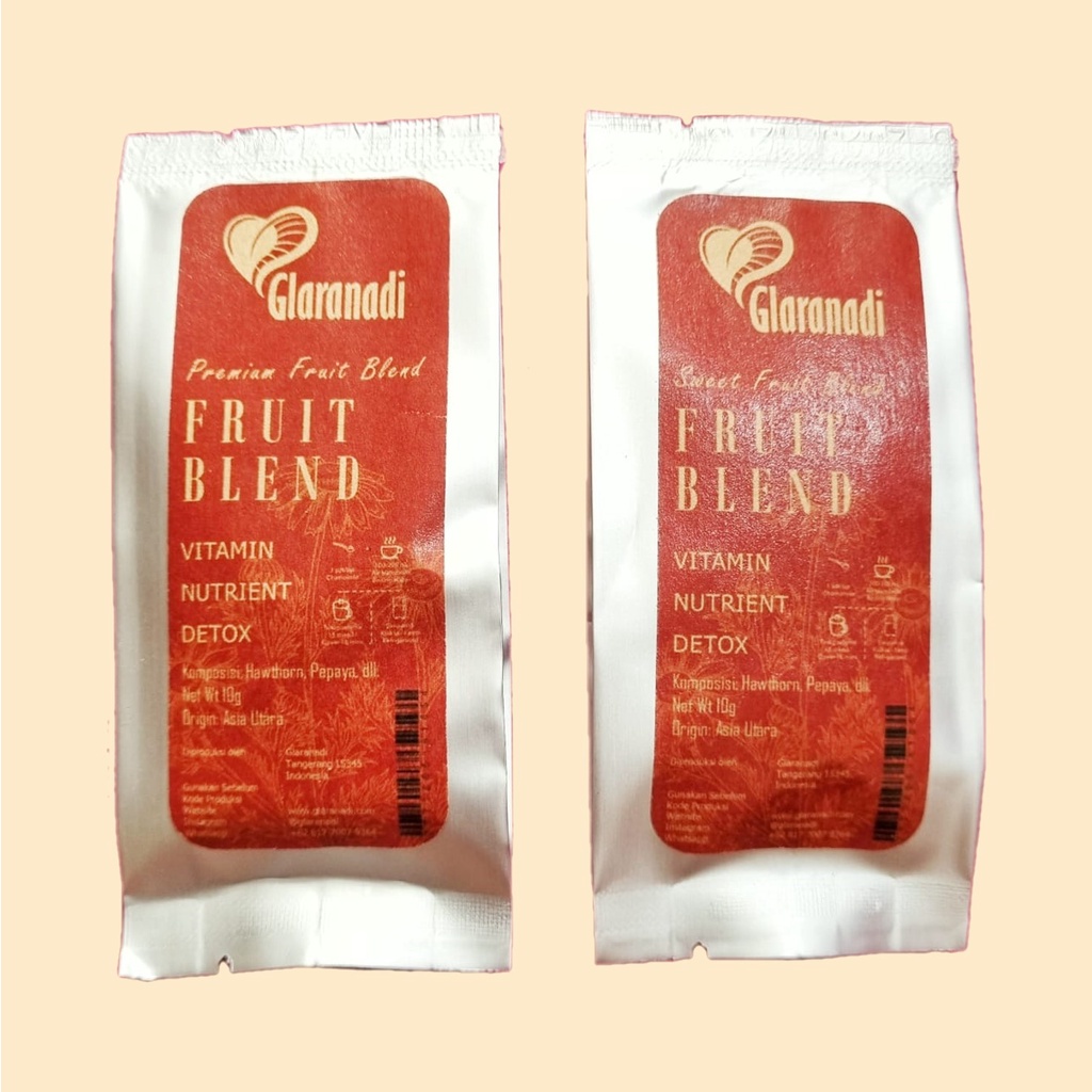 GLARANADI - Teh Buah Multivitamin (Dried Fruit Blend Infusion) 10 g