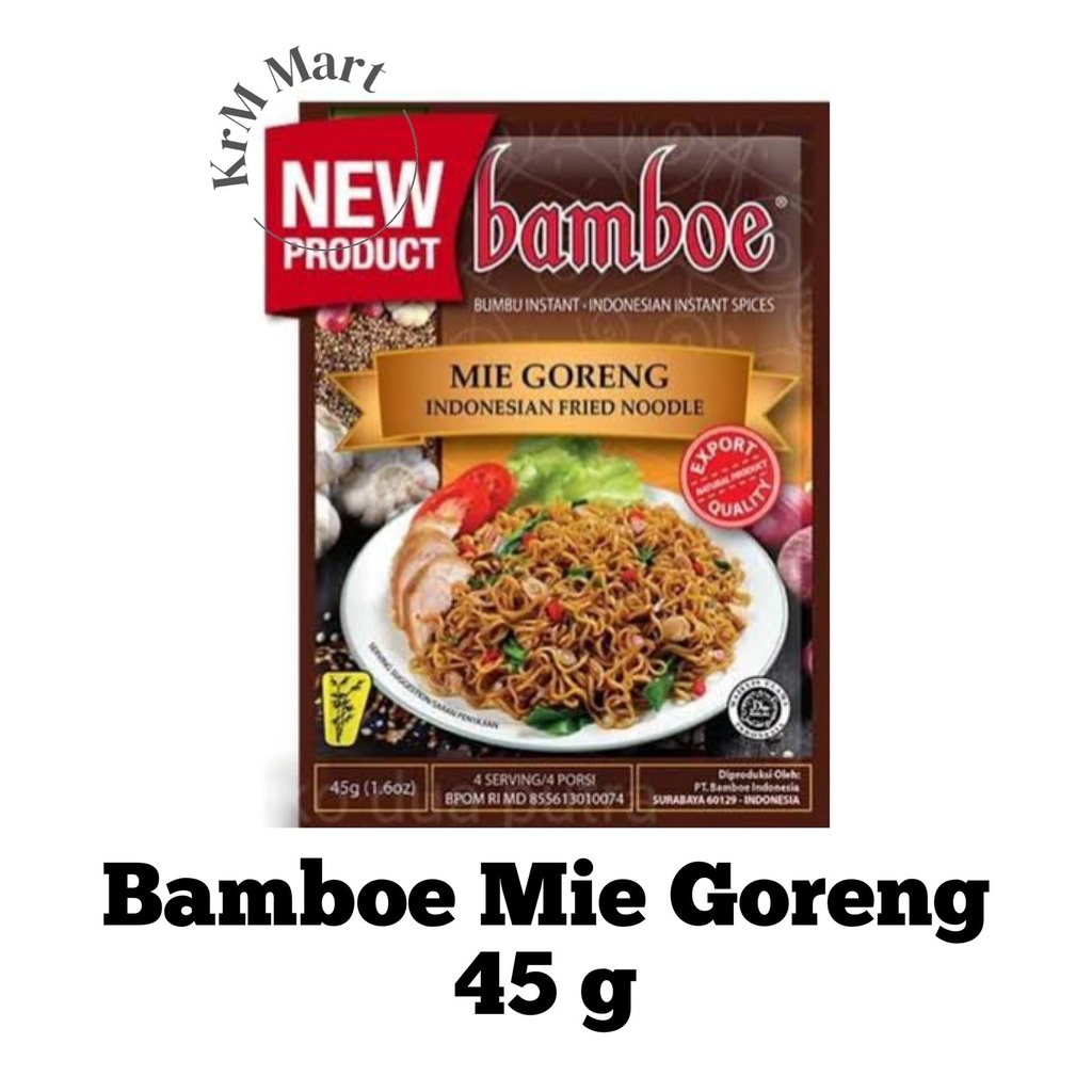 

Bamboe Mie Goreng bumbu instan masakan dapur varian nusantara bambu