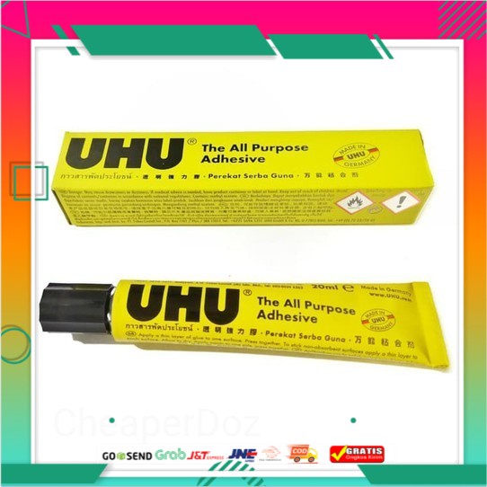 

UHU ALL PURPOSE NO.12 20ML(1P=20)