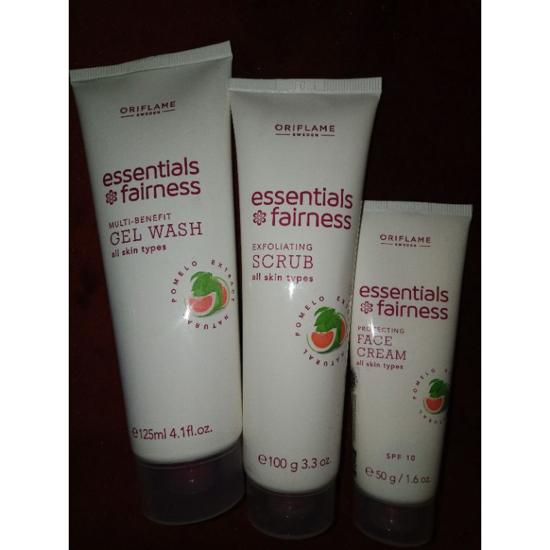 Facial wash essentials fairness oriflame