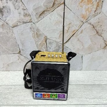 COD Speaker Radio Pemutar Musik USB Memori TF SD Senter Mitsuyama MS-4021