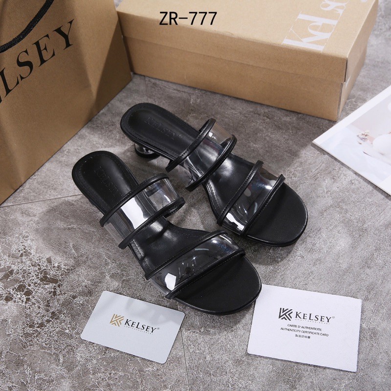 Kelsey Sandal Heels Slip On ZR777