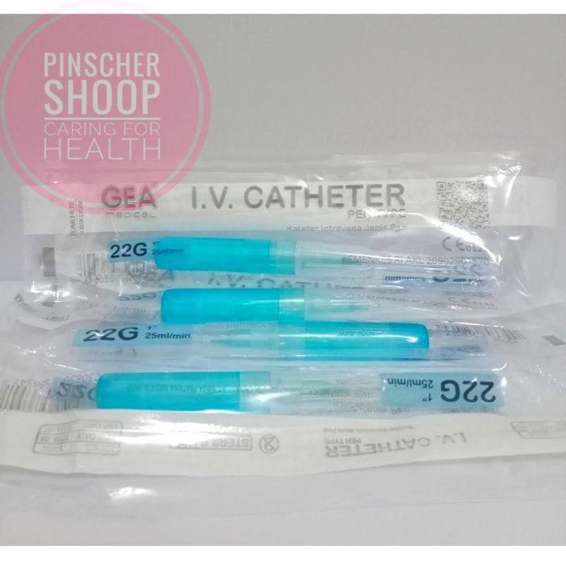 GEA IV CATH PEN ABOCATH 50 PCS / BOX