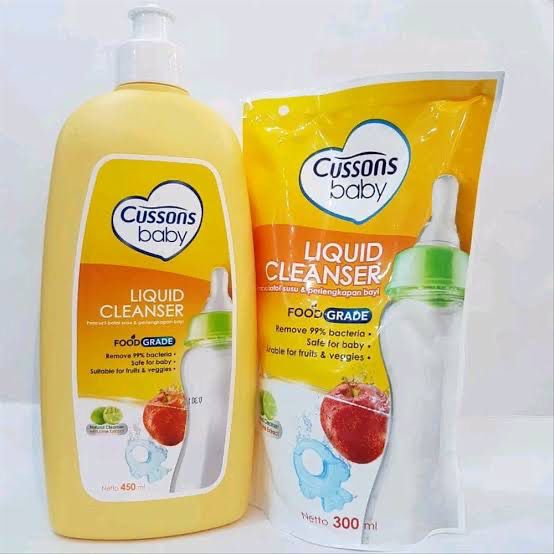 Jual Cussons Baby Liquid Cleanser 450ml Botol Free 300ml - Pembersih ...