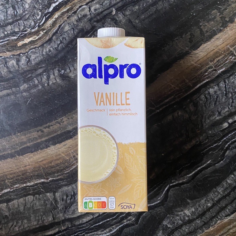 alpro soya vanilla
