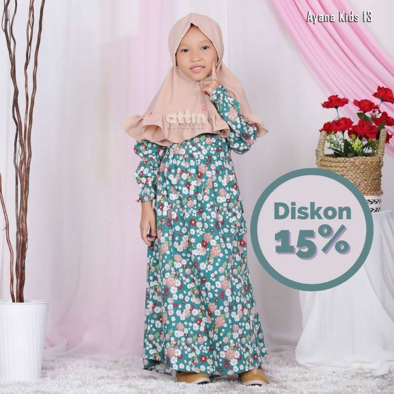 Gamis Couple Ayana Dress 1-14 by Attin