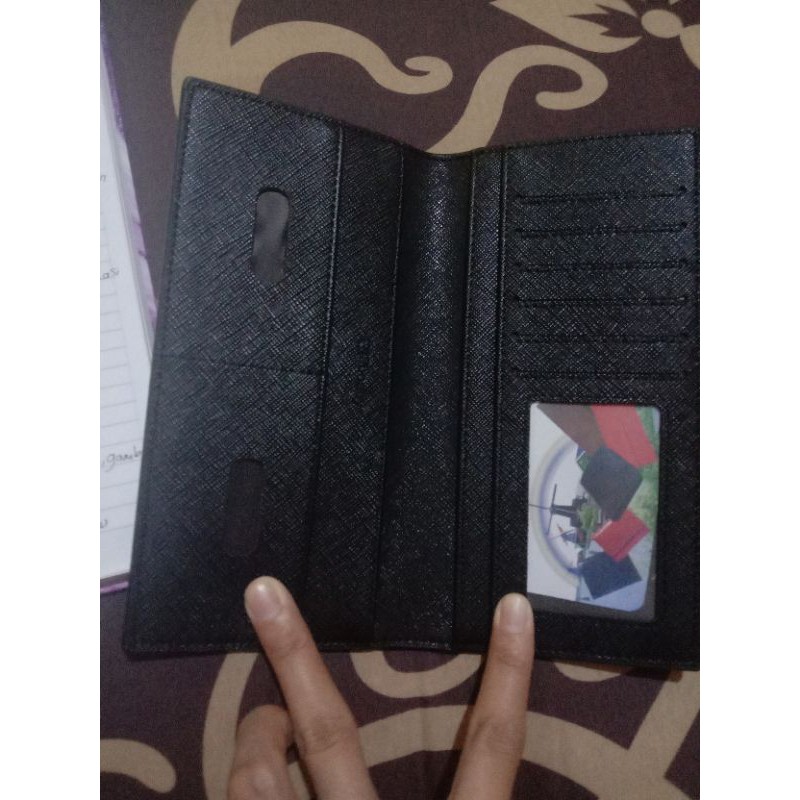 Rhodey Dompet Kulit Model Panjang
