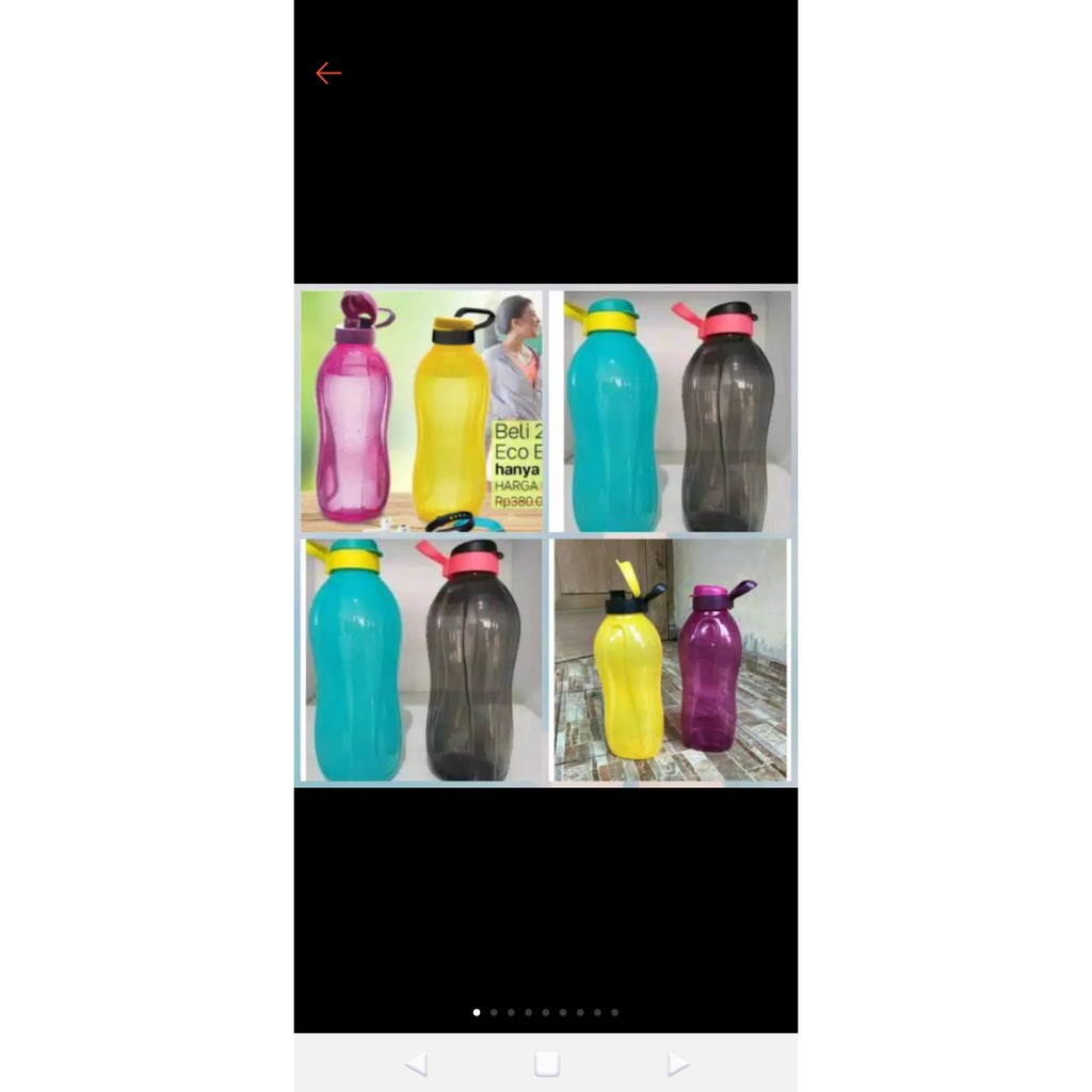 Eco 2 liter botol minum