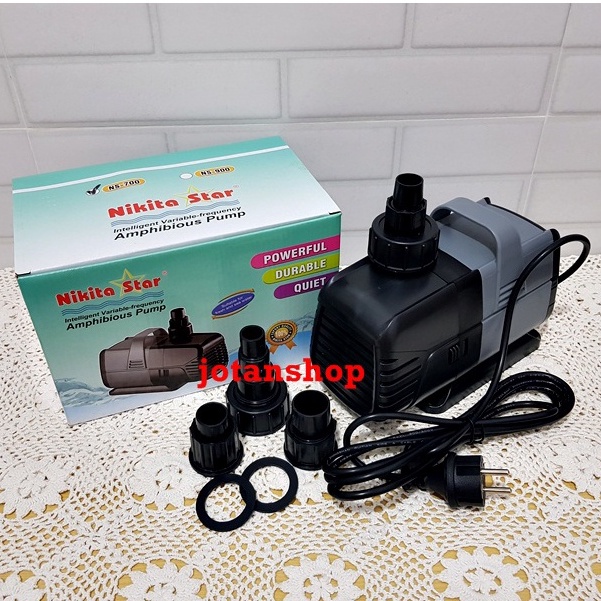 MESIN NIKITA STAR NS 700 NS700 POMPA KOLAM AMPHIBIOUS PUMP AQUARIUM AQUAPONIK AIR MANCUR