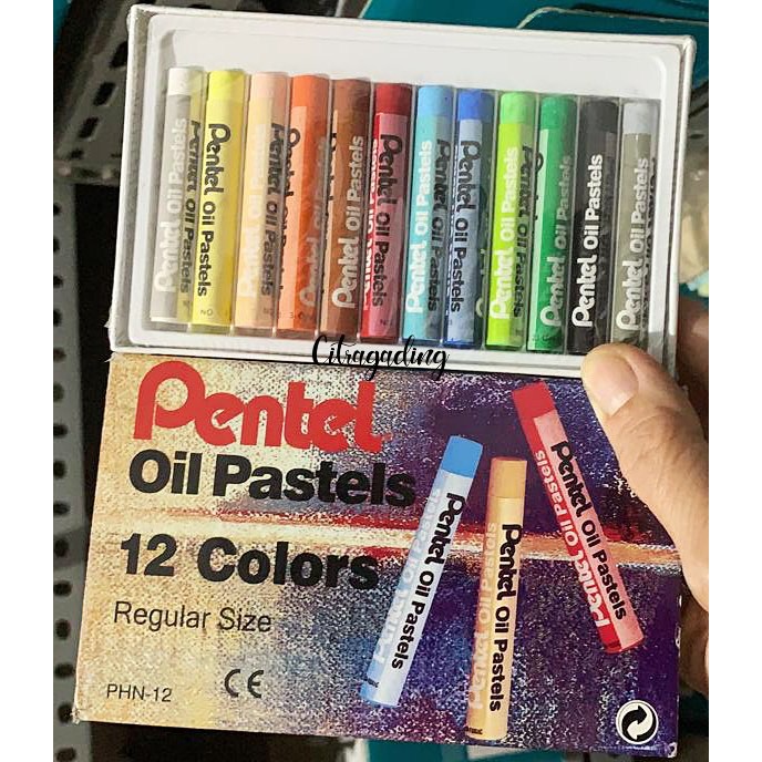

OIL PASTEL PENTEL KRAYON MINYAK SET 12 WARNA CRAYON ANAK TIDAK BERACUN GROSIR MURAH MEWARNAI LUSIN