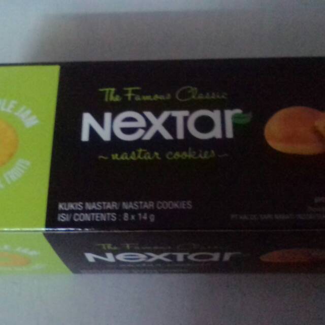 

Nextar Nastar cookies rasa Pineapple jam dan chocolate