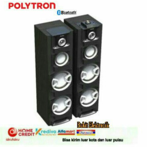SPEAKER ACTIVE POLYTRON PAS-8E22 PAS8E22 PAS 8E22 XBR FM EQ Bluetooth