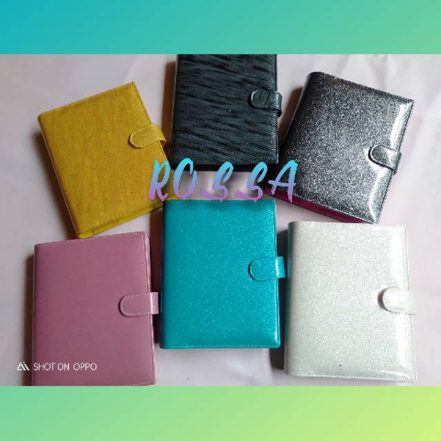 

BINDER GLITER GLOSSY (CANDY) PREMIUM A5 (20ring) B5 (26ring)