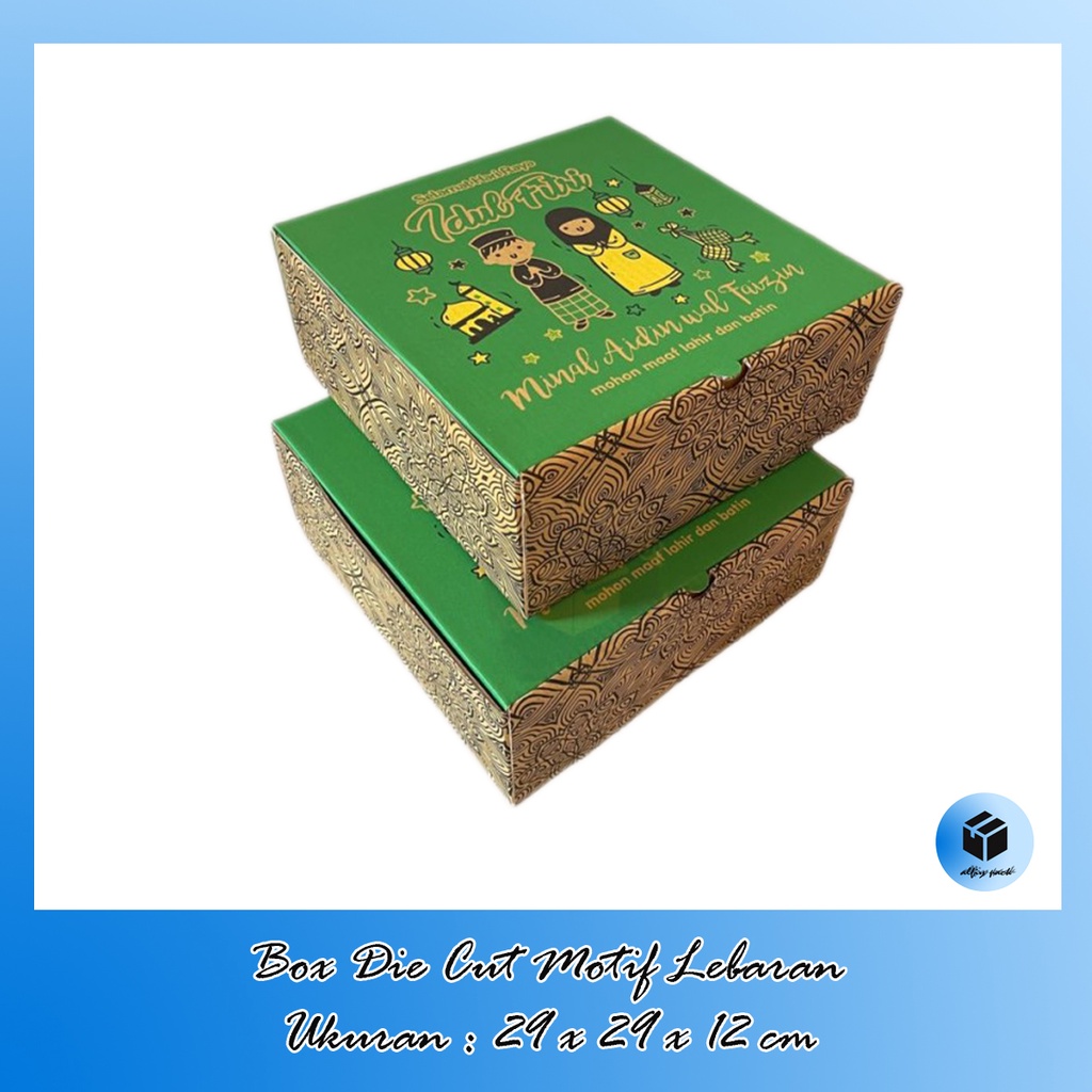 

BOX UKURAN 29x29x12 CM MUAT TOPLES 500GR ISI 8 STOPLES KARDUS DUS PACKAGING RAMADHAN KOTAK PACKING SOUVENIR LEBARAN IDUL FITRI HAMPERS EID MUBARAK