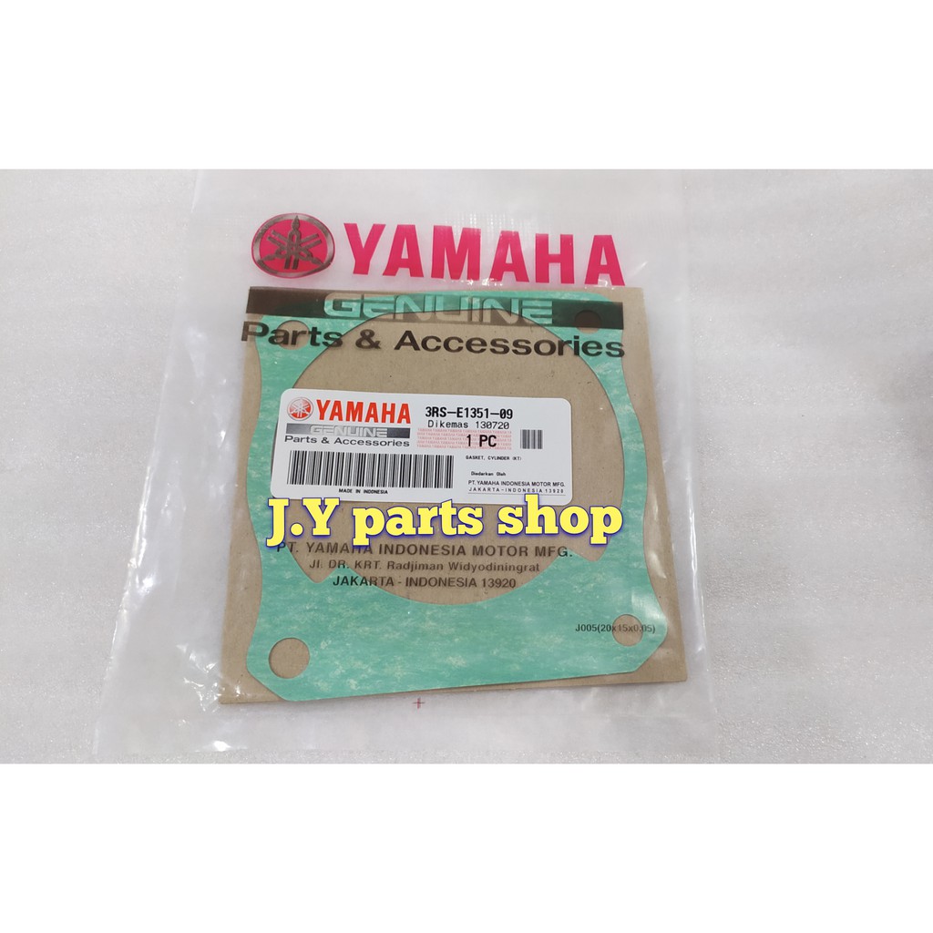 PERPAK PACKING PAKING GASKET BLOK SEHER BAGIAN BAWAH KERTAS RX Z RXZ RZR ORIGINAL YGP 3RS-E1351-09