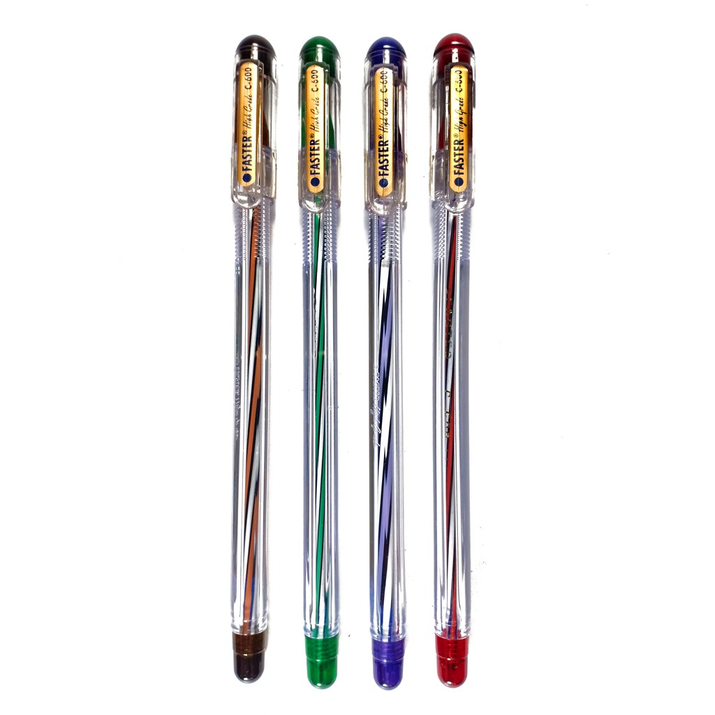 

Pen Faster C600 - 0,7mm - Hitam - 1 pcs