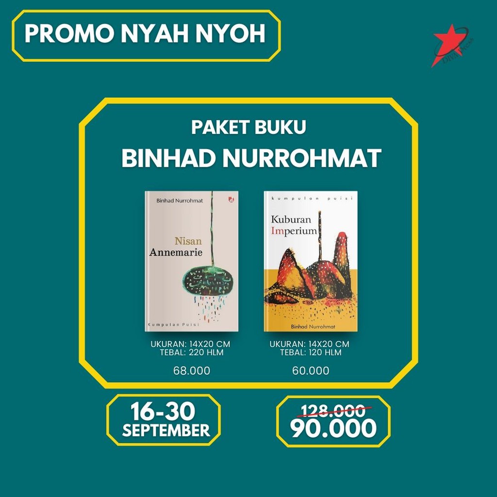 Paket Buku Binhad Nurrohmat - Kuburan Imperium - Nisan Annemarie