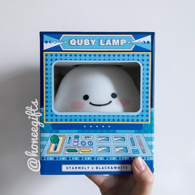 Night lamp lampu tidur pentol quby starmoly soft lucu kado ultah gift ready