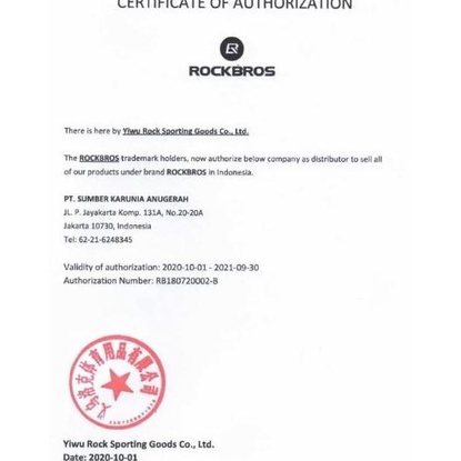 ROCKBROS S205 Arm Sleeve With Gloves - MansetKaosTangan & SarungTangan