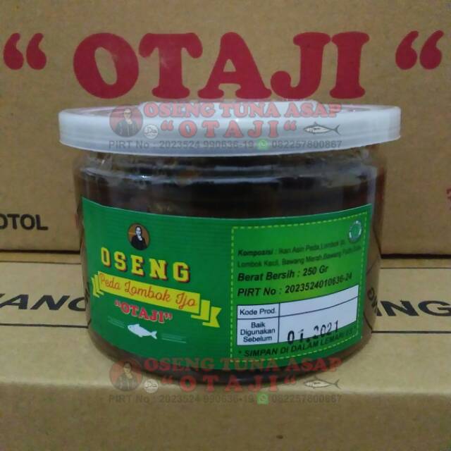 

Otaji Oseng Peda Lombok Ijo 250 Gram