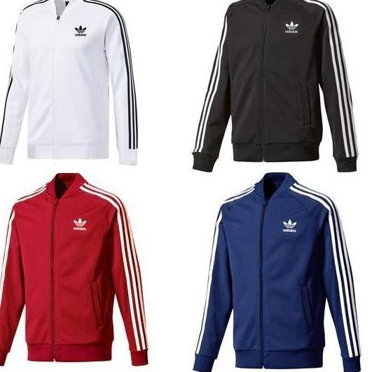 [Original] /Murah Jaket Pria Adidas Tractop Casual Firebird Polyster