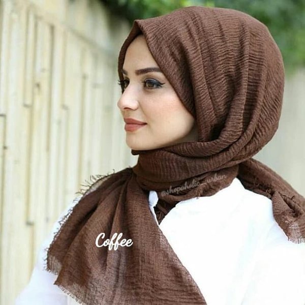 Pashmina Crincle  Airflow Pashmina Crincle Premium Pashmina Crincle Shawl Kerudung Phasmina Crincle 