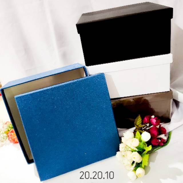 

!! READY !! KOTAK KADO HARDBOX UK. 20X20X10CM
