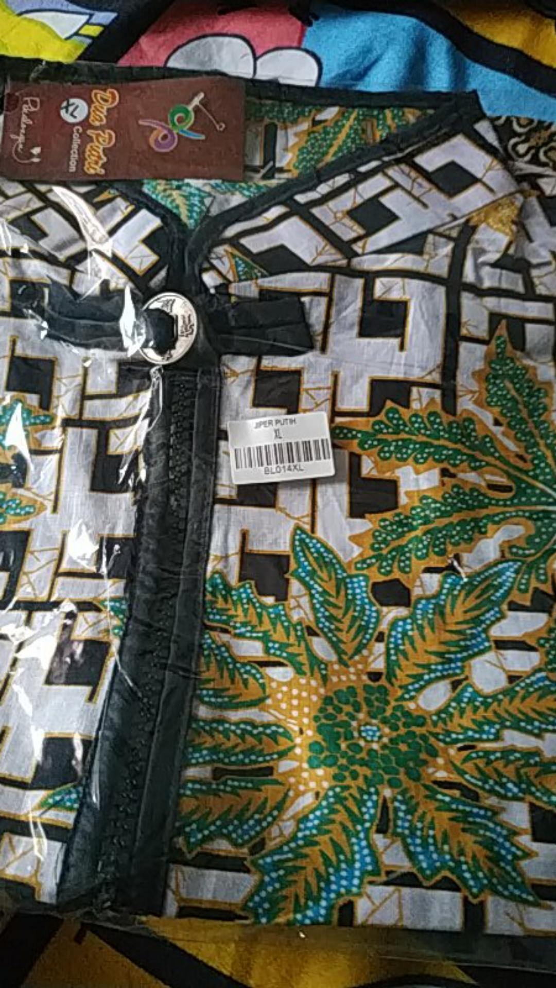 Atasan Batik Dolby Dolbi Dobby Doby Tenun Sutra Tulis Halus Katun Atbm Baron ,sarombit Atasan