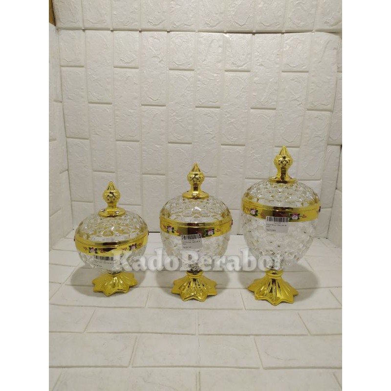 Toples kaca Homeline jb 1215 S- toples kaca cantik - toples kaca elegan