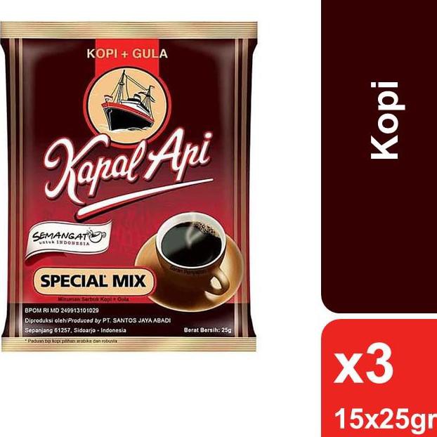 

Grosir ⁑ Kapal Api Special Mix 25gr x 15**