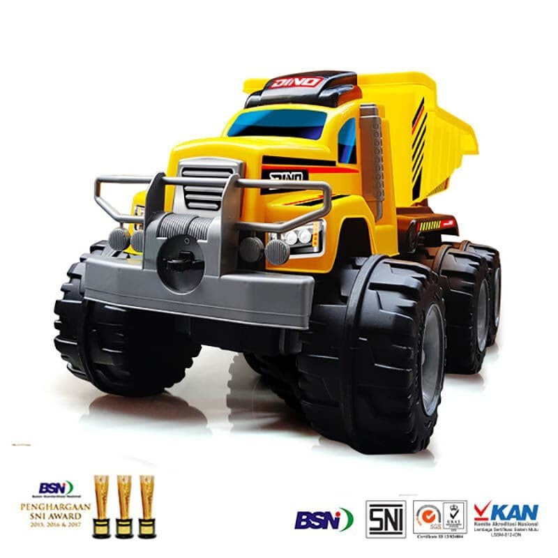 Mainan Mobil Dorong Anak Ride On Truk Pengangkut Pasir DINO 650 Super Jumbo