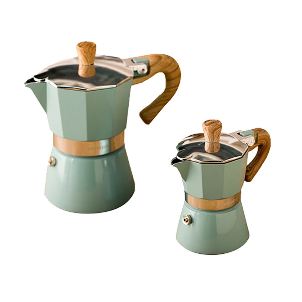 Espresso Coffee Maker Aluminum Mocha Pot Percolator Stove Top Pot 3cup 6cup 150/300ml Coffee Machine