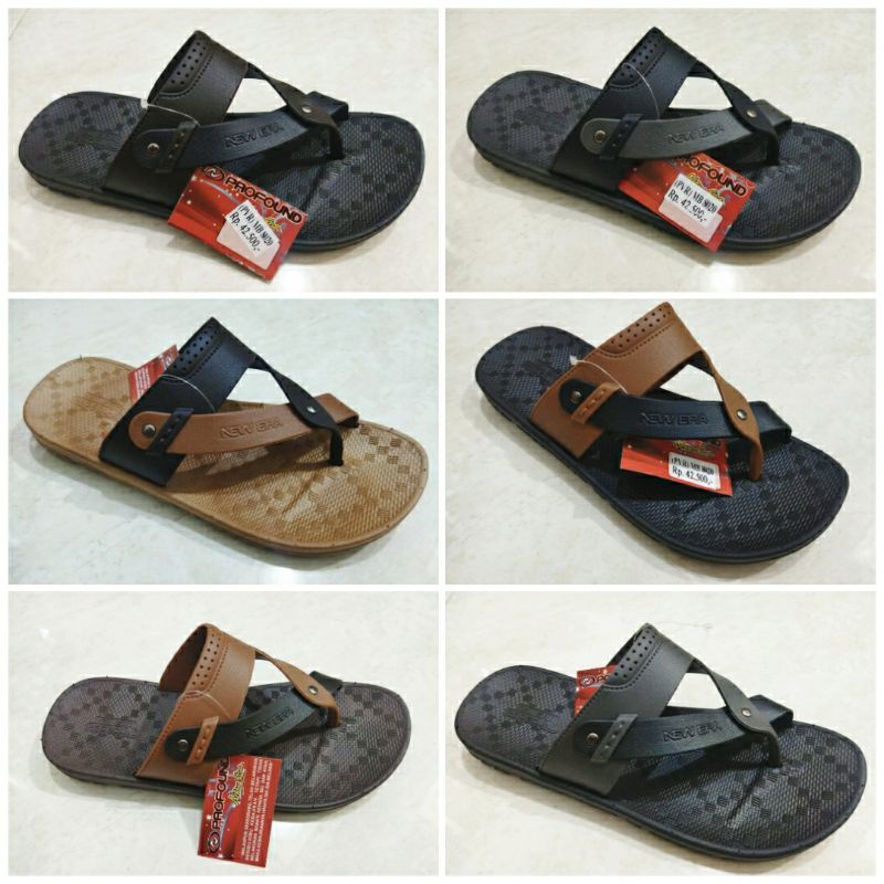 Sandal Jepit Jempol Silang Pria NEW ERA MB 8020 size 39 - 43