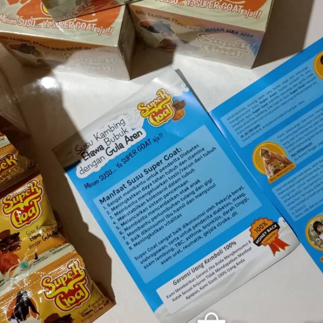 

SupeR GoaT..... susu kambing dengan gula aren ....tanpa rasa amis