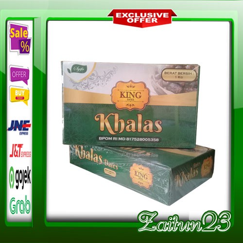 

Kurma khalas 1kg korma king kholas