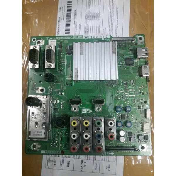 MB TV SHARP LC-40L500M - MAINBORD TV SHARP LC 40L500 M - MESIN TV SHARP 40L500