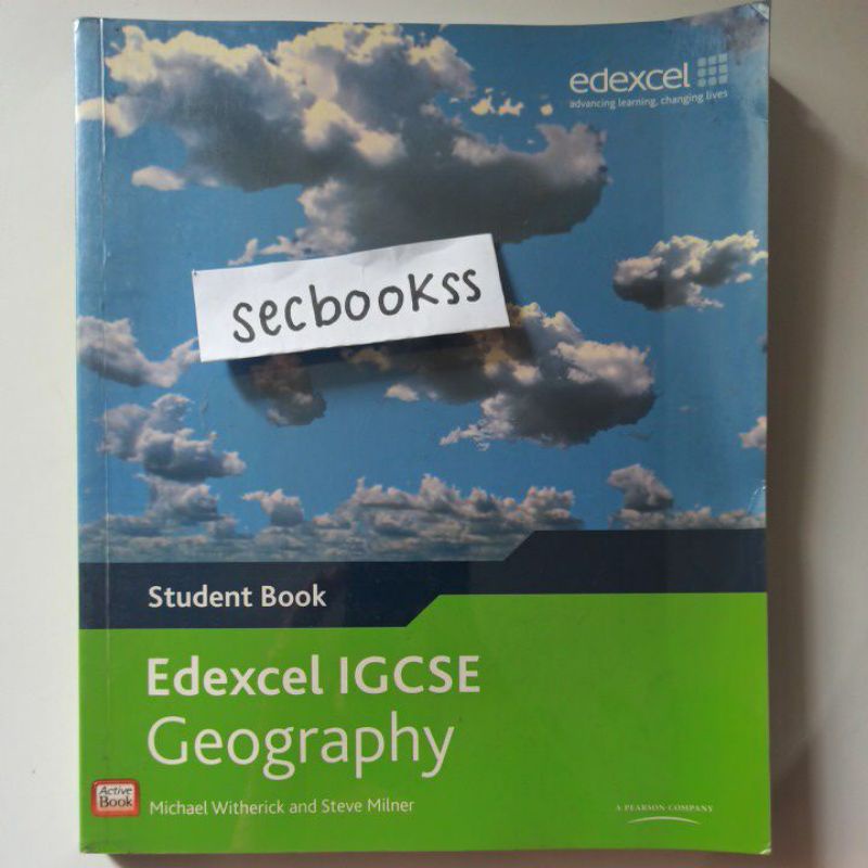 

Edexcel IGCSE Geography student book