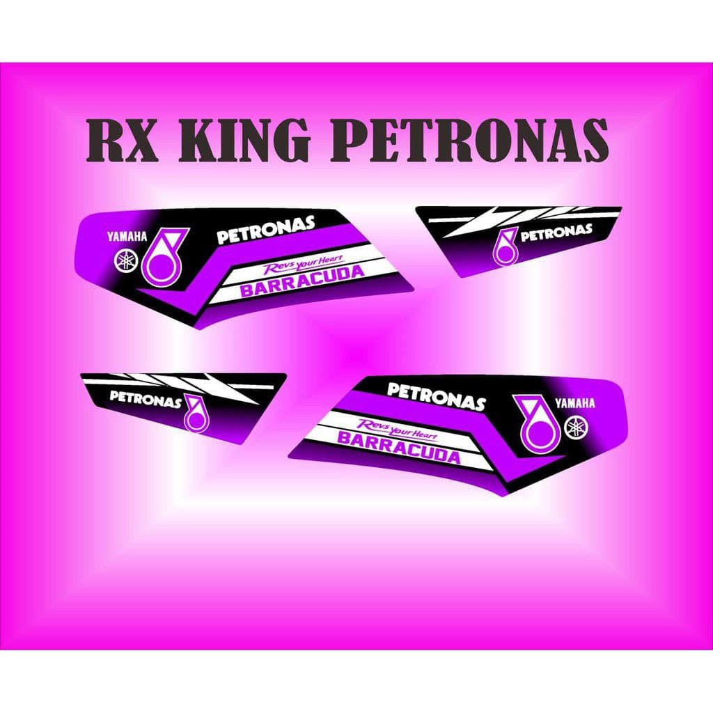 striping stiker decal Rx King Petronas