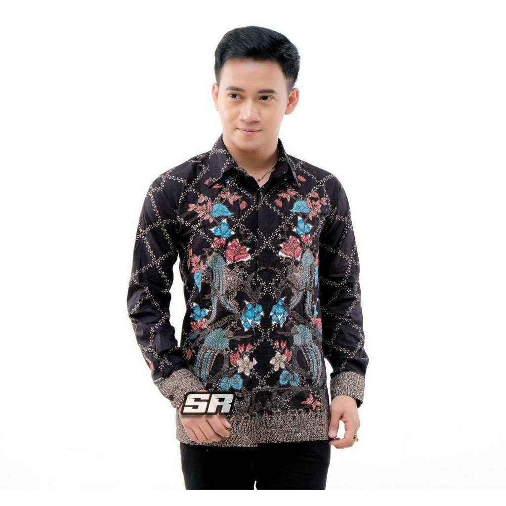 BATIK COUPLE KEMEJA TUNIK EMHABATIK NEW ARIVAL TERSERAGAMKAN-PRIA A