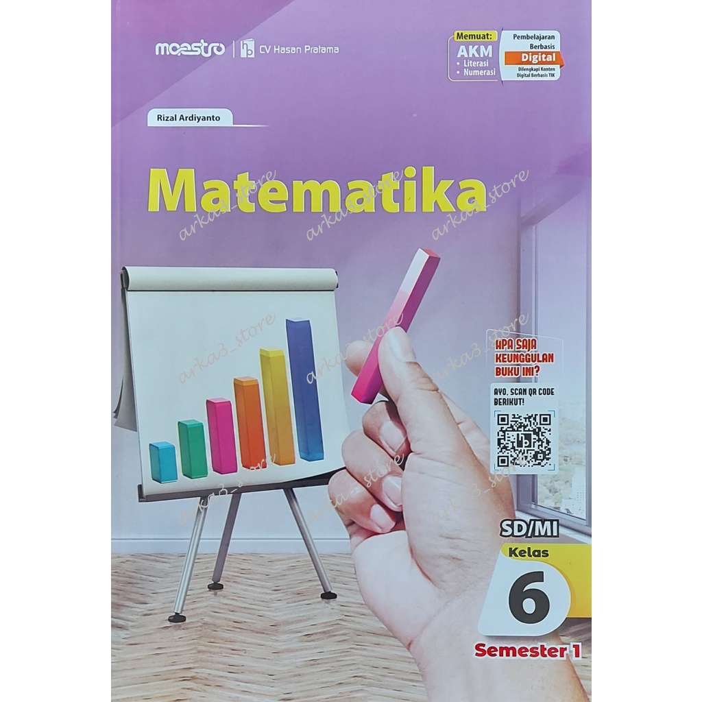 Lks Maestro Matematika Kls 6 SD/MI Semester 1