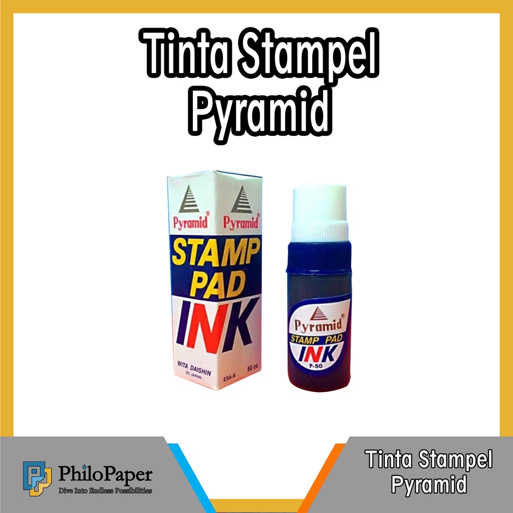 

ATK ~ Isi Refil Tinta Stampel Pad Pyramid